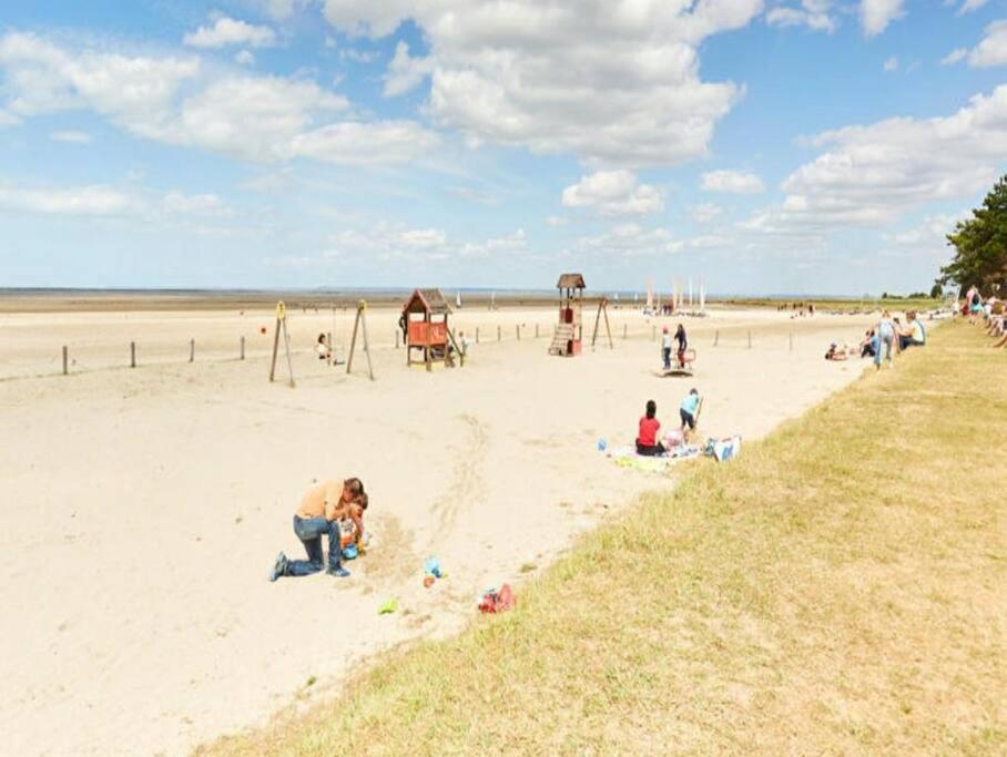 La Baie Du Mont Appartement De Vacances Proche Du Mont Saint Michel Roz-sur-Couesnon Exteriör bild